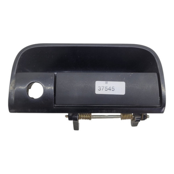 Macaneta Externa Tampa Traseira Vw Saveiro G6 G7 2010 2016 Preto