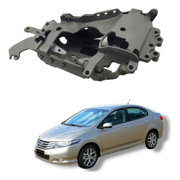 Suporte Reservatório Partida Fria Completo Honda City 09 13