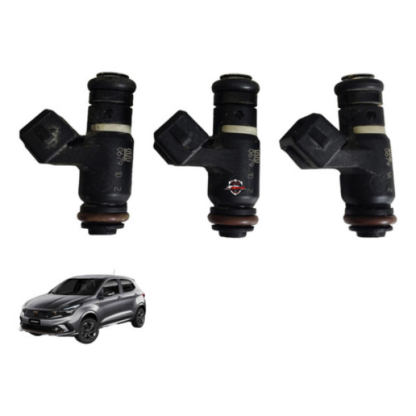 Jogo Bico Injetor Fiat Argo 1.0 Flex 2019