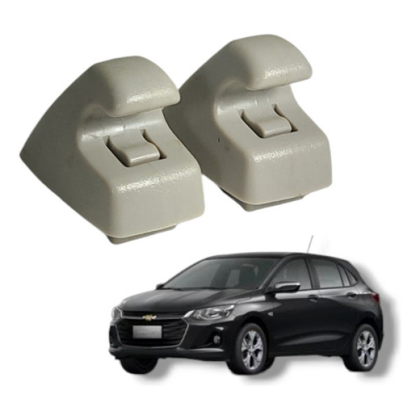 Par Suporte Quebra Sol Chevrolet Onix Turbo 2020 2023