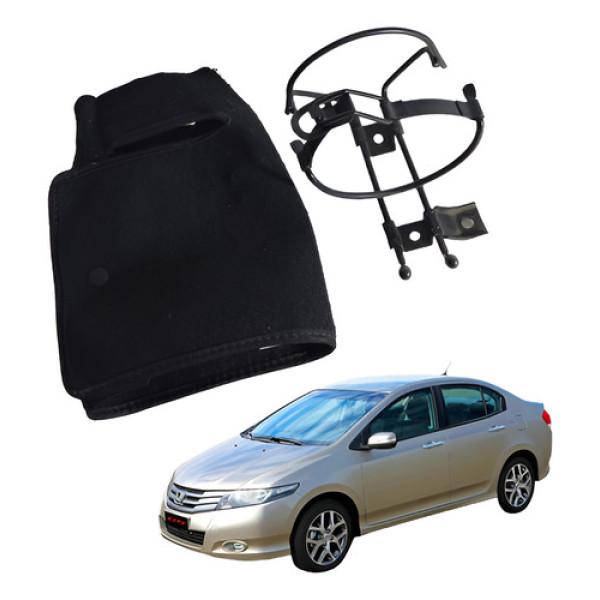 Kit Suporte Capa Extintoor Honda City 09 2013