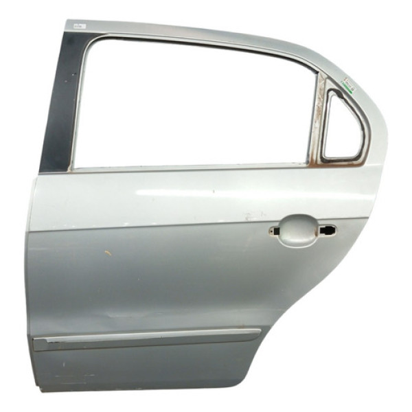 Porta Traseira Esquerda Vw Gol G5 2009 2012 Traseira Esquerda Cinza