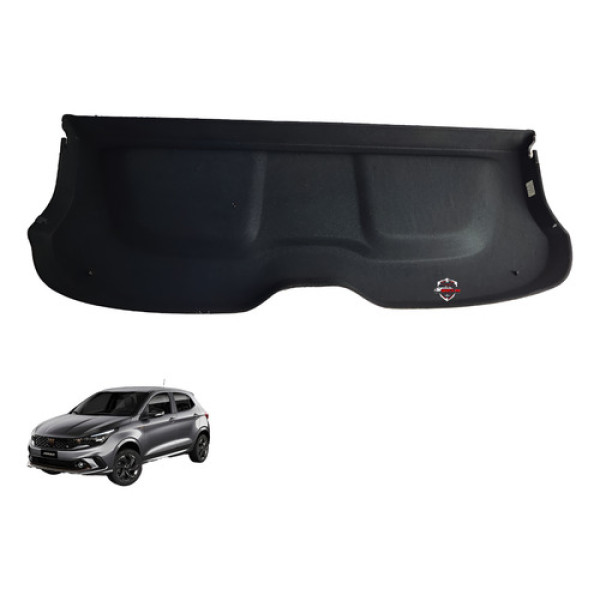 Tampão Bagagito Tampa Traseira Fiat Argo 2019 Preto