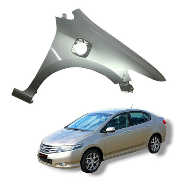 Paralama Dianteiro Direito Honda City 2009 A 2013