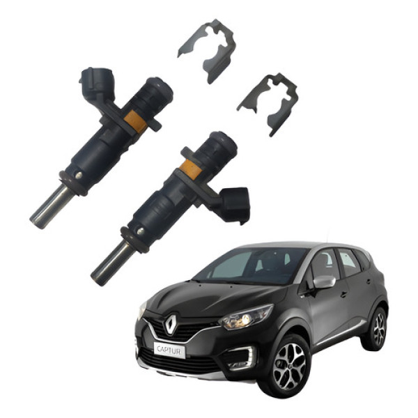 Par Bico Injetor Renault Captur 1.6 2018 A 2021 220v