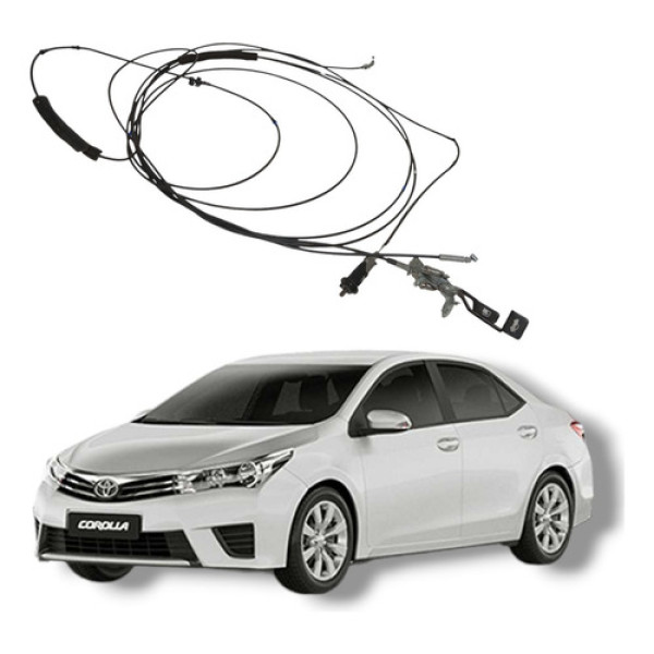 Cabo Abertura Portinhola Tampa Traseira Toyota Corolla 2016