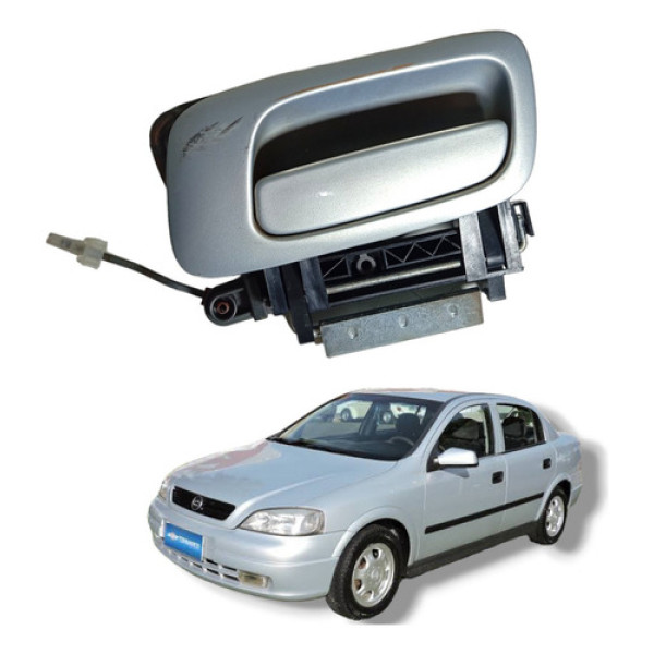Maçaneta Externa Traseira Esquerda Gm Astra 2001 A 2011 Cinza