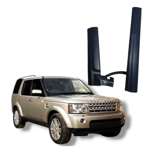 Par Friso Porta Esquerdo Land Rover Discovery 4 2009 A 2013 Preto