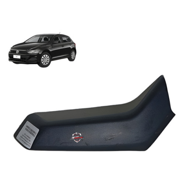 Puxador Porta Traseira Direita Volkswagen Polo 2019 Preto