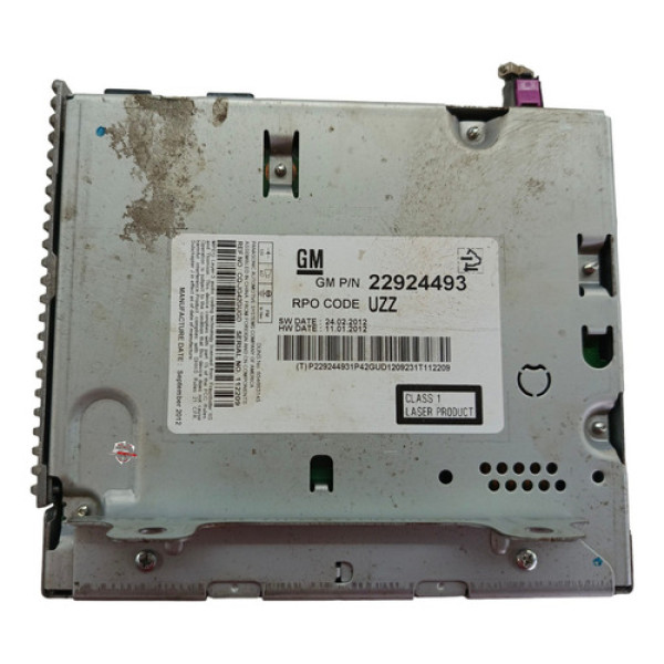 Módulo Rádio Cd Player Som Chevrolet Cruze 2012