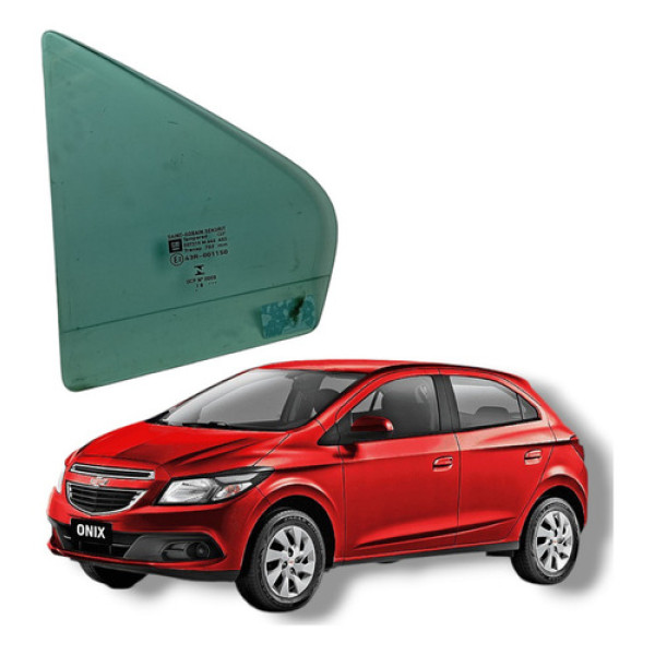 Vidro Fixo Traseiro Esquerdo Chevrolet Onix Prisma 2013 2020