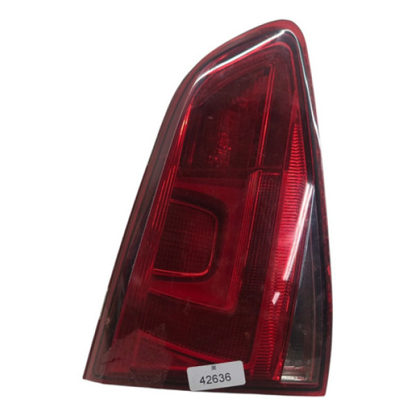 Lanterna Tampa Traseira Esquerda Vw Golf Tsi 2015 Esquerdo/motorista Vermelho