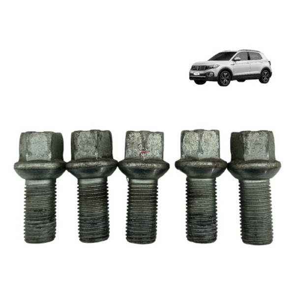 Jogo Parafuso Roda Volkswagen T-cross Highline 2023