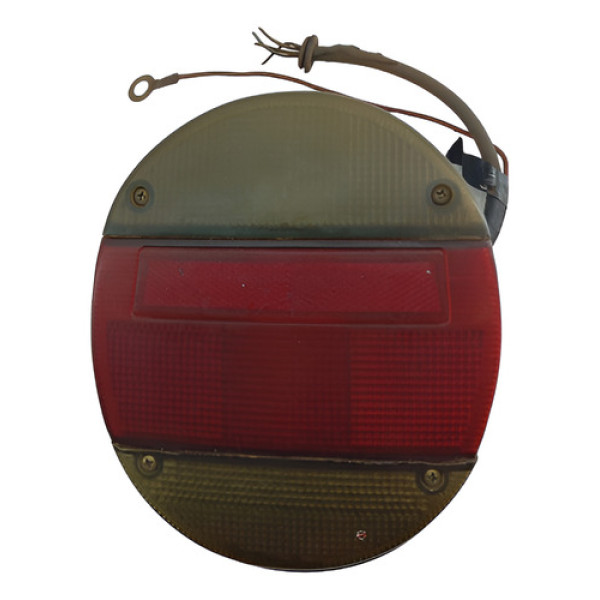 Lanterna Traseira Esquerda Volkswagen Fusca 1980 Esquerdo/motorista Vermelho