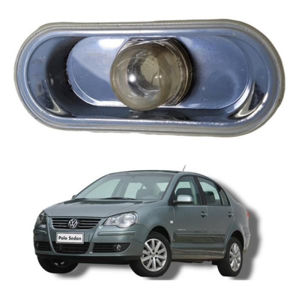 Pisca Paralama Lateral Lanterna Vw Polo Sedan 2008 2013 Esquerdo