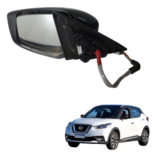 Retrovisor Elétrico Esquerdo Câmera Nissan Kicks 2016 A 2020