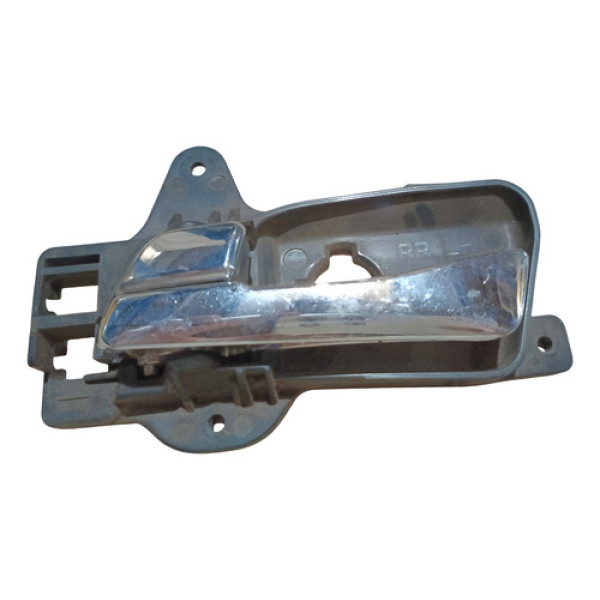 Maçaneta Interna Traseira Esquerda Hyundai I30 2009 2012 Prateado Traseira