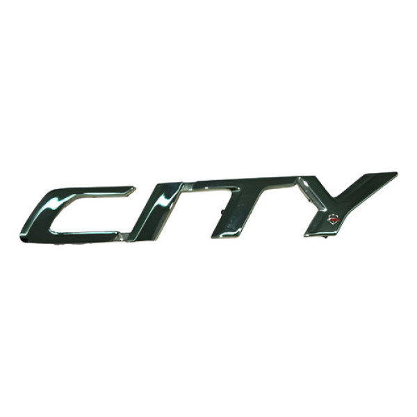 Emblema Letreiro Tampa Traseiracomand Honda City Lx 1.5 2012 Água