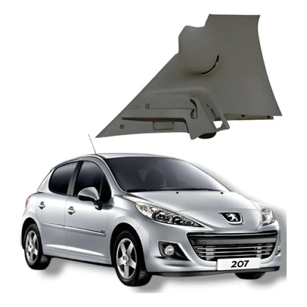 Acabamento Coluna Traseira Esquerda Peugeot 207 2010
