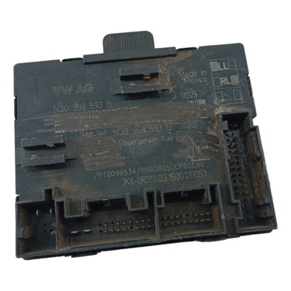 Modulo Porta Diant Esquerda Vw Golf 2014 2019 5q0959593b