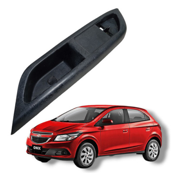 Moldura Botão Vidro Elétrico Dianteiro Esquerdo Gm Onix 2019