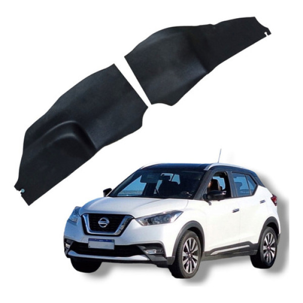 Par Acabamento Console Lateral Nissan Kicks 2016 A 2020