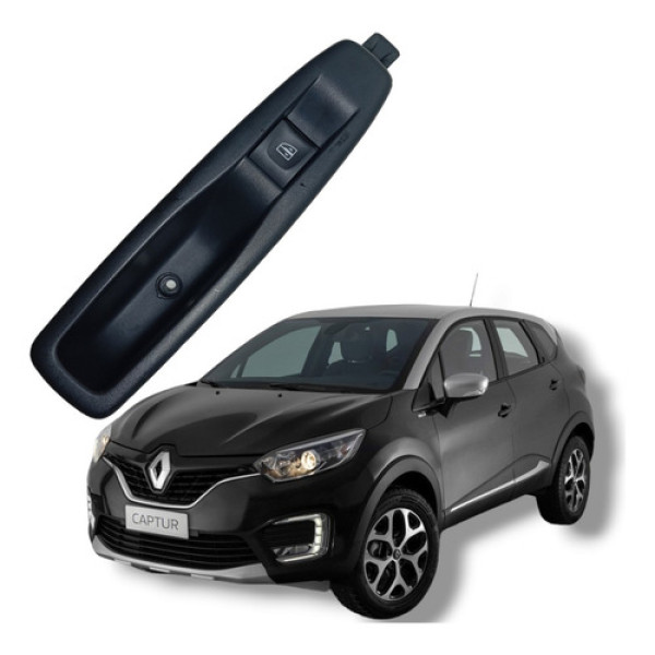Comando Vidro Elétrico Traseiro Esquerdo Captur 2018 A 2021