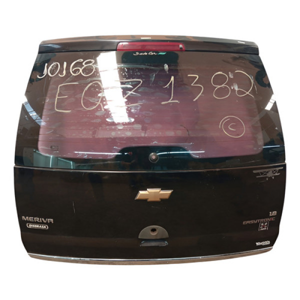 Tampa Traseira Chevrolet Meriva Easytronic 03 12 Preto