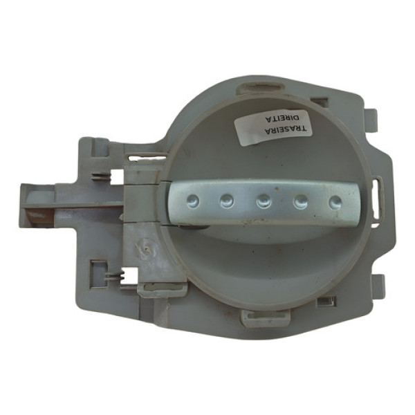 Macaneta Interna Traseira Direita Citroen C3 2003 2012 Cinza Traseira