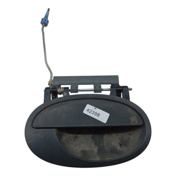 Macaneta Externa Traseiro Direito Meriva Gm Corsa 2002 2012 Preto Traseira