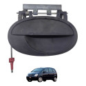 Maçaneta Externa Dianteira Ld Gm Meriva 2011 Preto Dianteira