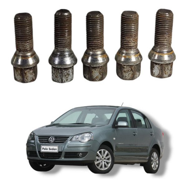 Jogo Parafuso Roda Volks. Polo Comfortline 2008 2013