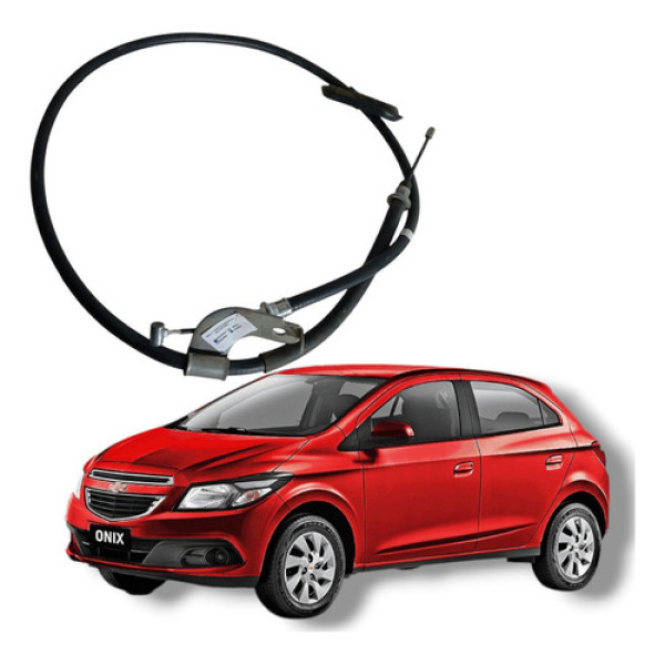 Cabo Freio Mão Traseiro Esquerdo Gm Onix Prisma 2013 2020