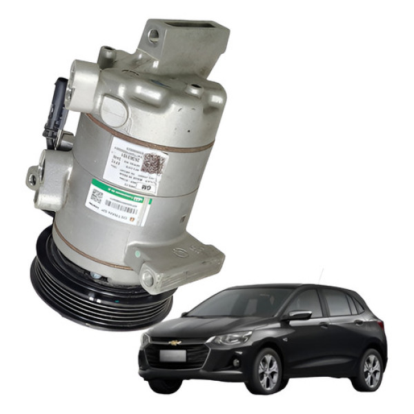 Compressor Ar Condicionado Gm Onix Turbo 1.0 2020 2023