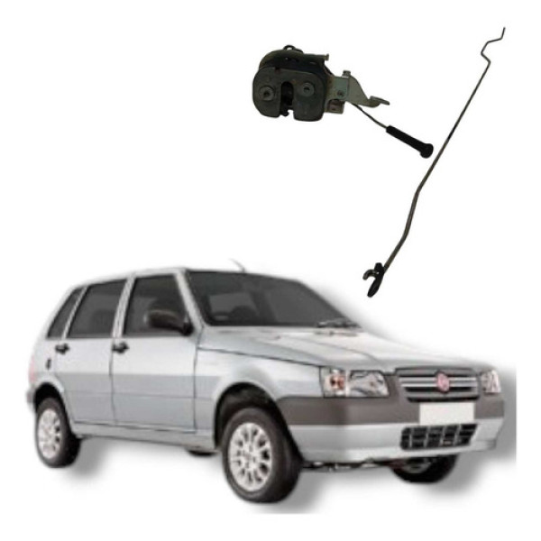 Fechadura Dianteira Esquerda Fiat Uno Mille Fire Flex 2008
