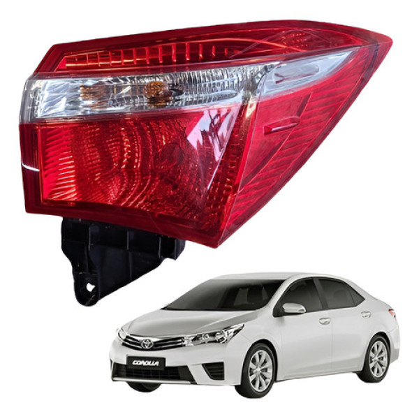 Lanterna  A R D  Toyota Corolla 2016 Original Direito/passageiro Água