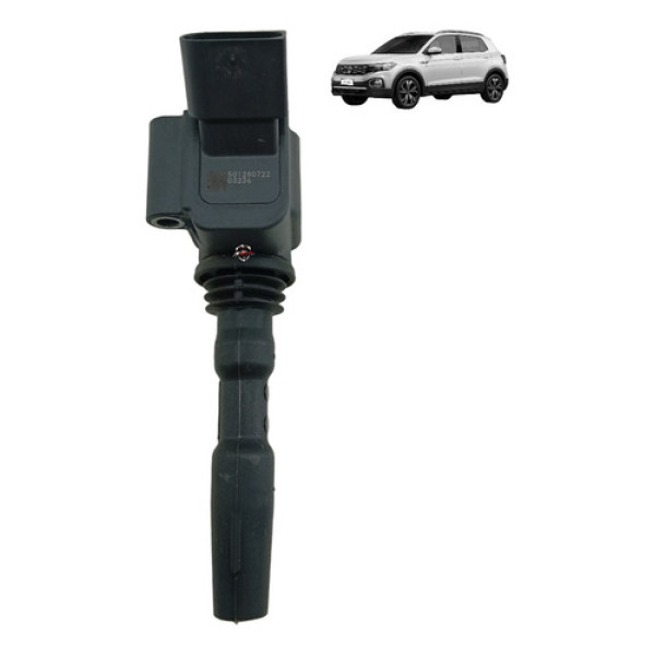 Bobina Ignição Volkswagen 1.4 Flex Automático T-cross 2023