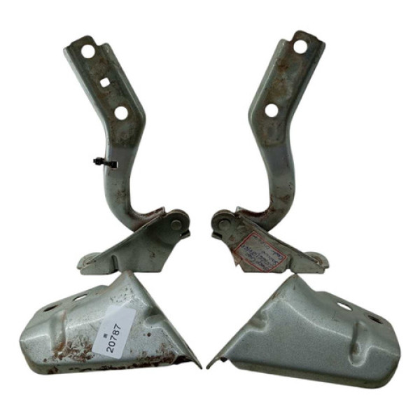 Par Braço Dobradiça Capo Vw Gol Saveiro Voyage Fox 2010 2018