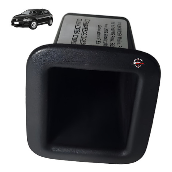 Acabamento Isofix Banco Traseiro Volkswagen Polo 2019 Preto