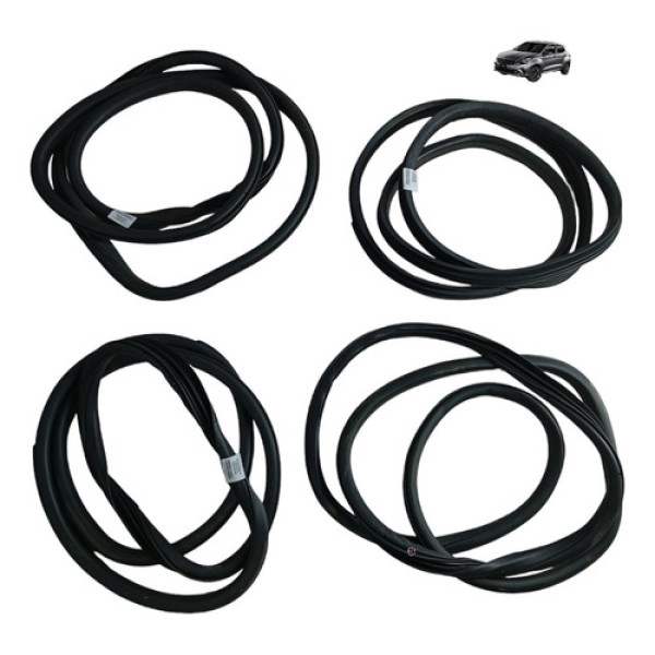 Jogo Borracha Guarnição Portas Fiat Argo 2019