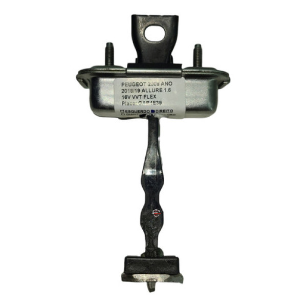 Limitador Porta Dianteira Esquerda Peugeot 2008 2018