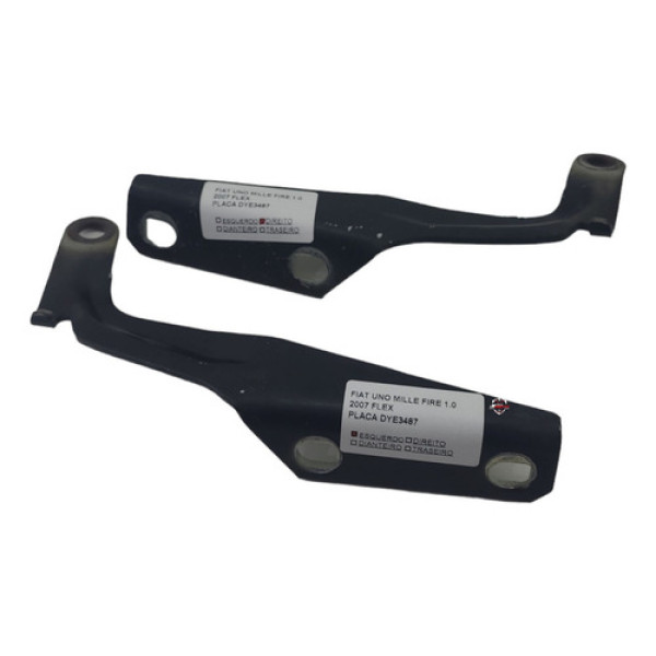 Par Dobradiça Capô Fiat Uno Mille Fire 1.0 2007