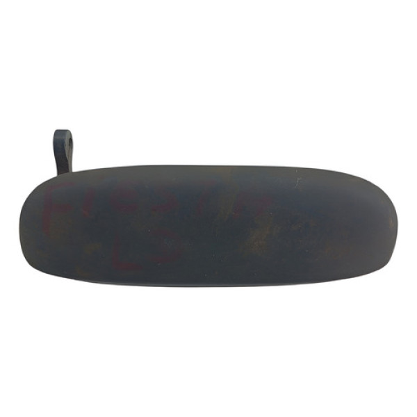 Macaneta Externa Dianteira Direita Ford Fiesta 1993 2002 Preto
