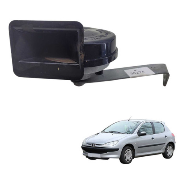 Buzina Caracol Peugeot 206 207 2005 2008