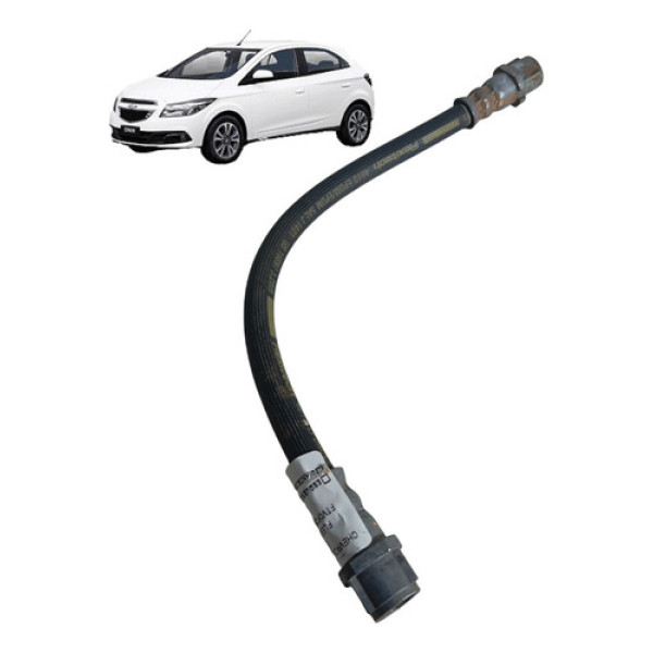 Flexível Menor Freio Dianteiro Esquerdo Gm Onix 2013 A 2018