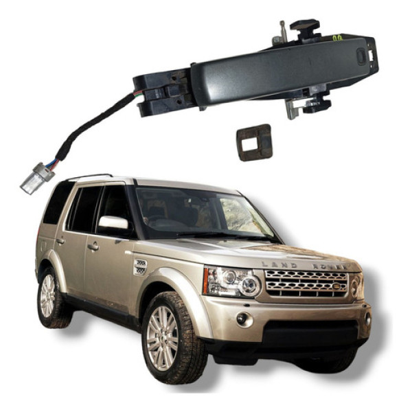 Maçaneta Externa Dianteira Direita Discovery 4 2009 A 2013 Cinza Dianteira