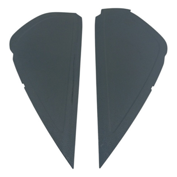 Par Acabamento Lateral Painel Vw Crossfox Fox 2011 2015 Preto