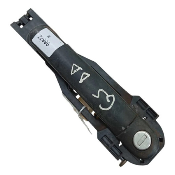 Maçaneta Externa Dianteira Direita Vw Gol Fox Saveiro 08 19 Preto Dianteira