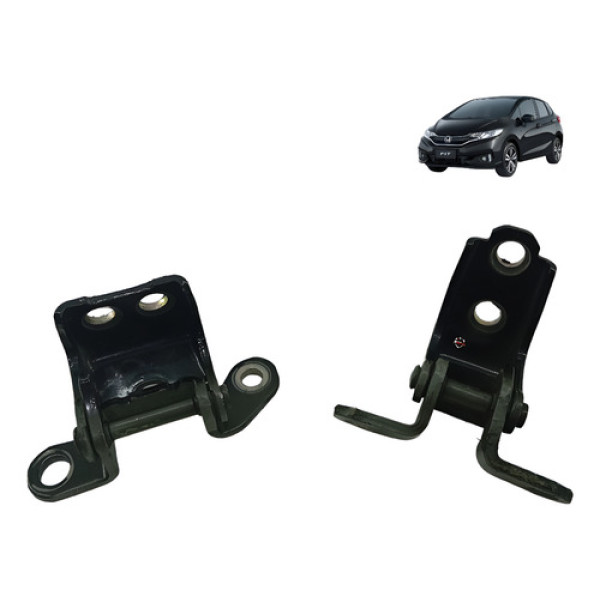 Par Dobradiça Porta Traseira Esquerda Honda Fit 2017