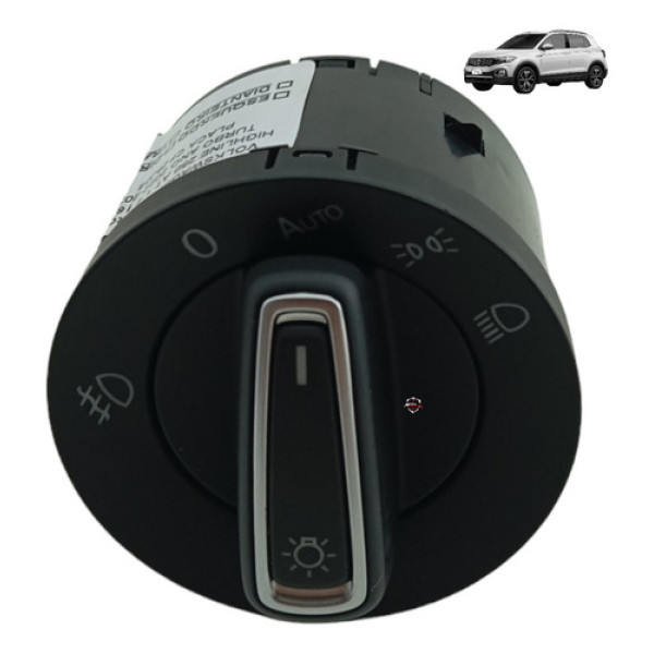 Botão Farol Milha Volkswagen T-cross 2023